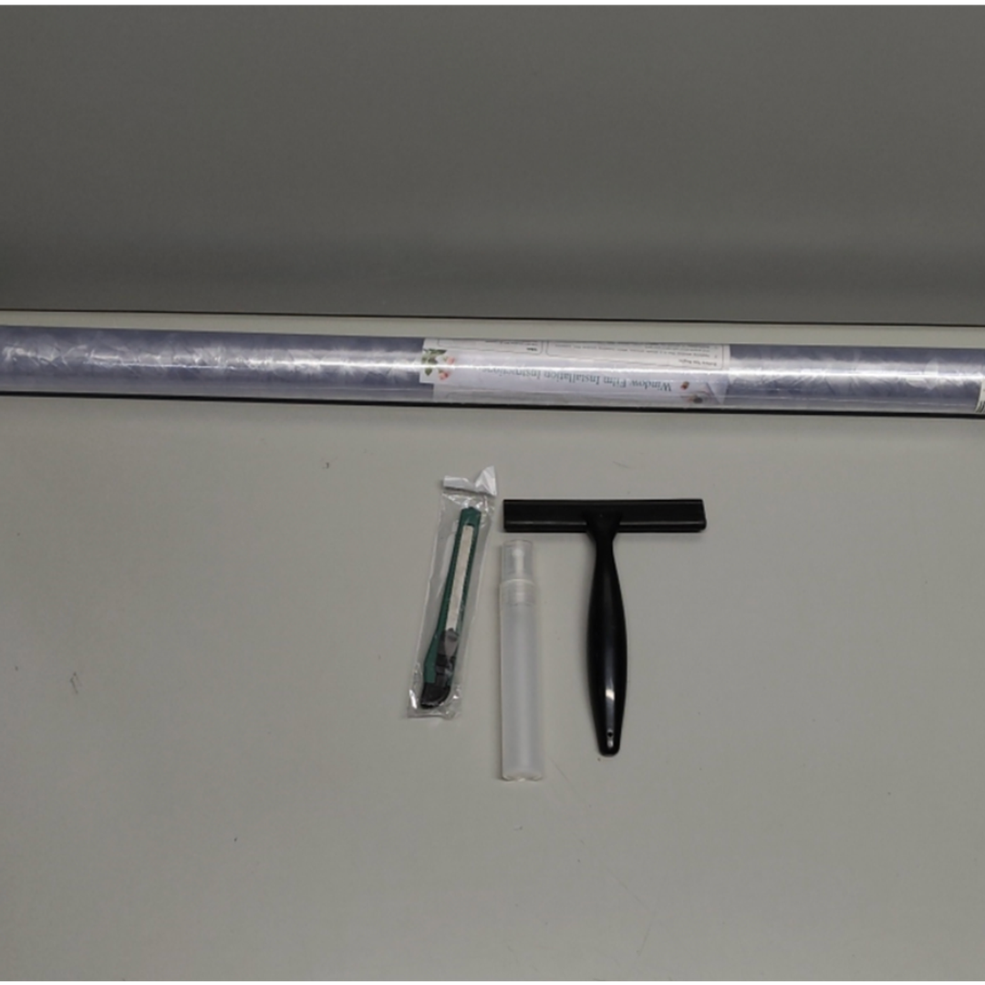 Rainbow Window Privacy Film with Installation Tools, 3D Decorative Vinyl, Stained Glass Decals, Removable, Peep-Proof, Static Cling, Heat Control (29.5 x 78.7 Inch) (Multicolor)