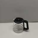 Mr. Coffee 12-Cup Replacement Carafe Compatible with Mr. Coffee 12 Cup Machines, Glass Pot with Black Handle