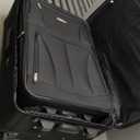 American Tourister Pop Max Softside Luggage with Spinner Wheels, Black, 3-Piece Set (21/25/29)