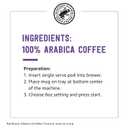 Amazon Brand - Happy Belly Medium Roast Compostable Coffee Pods, Compatible with K-Cup Brewer, 96 Count (EXP 04/14/27)