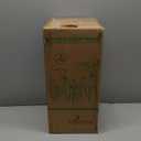 YULETIME 3-Piece Pre-lit 2D Christmas Reindeer Family, Lighted Glitter Christmas Deer Holiday Decoration with Warm White LED Lights