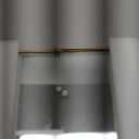 Gold Floating Frame Set of 2, Gold 8x10 Picture Frames Fit for Multi Size 7x9, 5x7, 4x6 Photos, Tempered Glass Floating Picture Frame for Tabletop Display