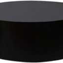 Round Display Pedestal Stand, Event Decor Display Plinth Stands, Bridal Shop Platform Base Stand For Home Clothing Store ( Color : Black , Size : 19.7x11.8in/50x30cm )