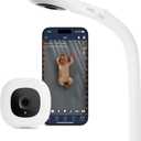 Nanit Pro Smart Baby Monitor - 1080p Wi-Fi Video Camera, 2-Way Audio, See Your Baby from Anywhere, Sound/Motion/Cry Notifications, Night Vision