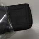 Holster for Small iPhone SE, 8 7 6s 6 - Cell Phone Belt Holder Case with Clip for Men, Heavy Duty Nylon Pouch (Fits Phone with Otterbox Cover on) Black