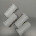 4 Pcs 3/4 Inch White Nylon Bushing Skin Replacement Pin Boat Seat Bushing - White Nylon Base Post, Replacement Part for Marine Seats