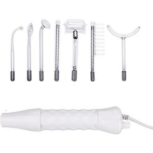 Portable High Frequency Facial Machine Glass Wand Tube Face Cleansing Device