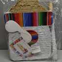 APINATA4U Gender Reveal Pinata Kit (17.5x13.5x3.5 Inch) - Baby Bottle Shape for Fiesta Theme - Complete with Stick and Mask - Cinco de Mayo Celebration Fun!