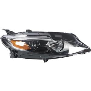 Front Right Passenger Side Chrome Housing Clear Lens Headlight for Chevy for Malibu 2019-2020 125-6822
