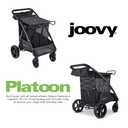 Joovy Platoon Utility Cart - The Ultimate Beach Wagon with All-Terrain Wheels, Removable Storage Basket, Personal Organizer, 150Lbs Capacity