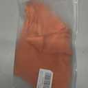 HOMELEX 2 Pieces Full Face Mask, BW 2nd Skin Masks,Halloween Spandex Hood for Unisex Cloth (Orange)