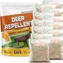 Deer Repellent for Plants, Rabbit Repellent Outdoor, Deer Away Repellent Outdoor, Rabbit Deterrent, Deer Deterrent for Trees, Deer Repellant Yard 12P