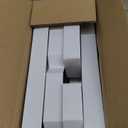 GRAD Set Cardboard Letter for Charcuterie 10.2'' Congrats Grad Fillable Tray Charcuterie Paper Box for Graduation Party Decorations Chocolate Candy Cupcake Container (White)