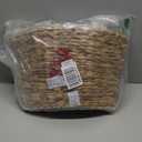 VBNVBN Rattan Christmas Tree Collar 24in Rustic Farmhouse Tree Skirt Christmas Tree Ring with Bow Hand Woven Hyacinth Base Cover for Christmas Decoration Accessory for Home, Living Room(Large)