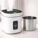 Stainless Steel Humidifier, 3.3L/0.87Gal Warm Mist Steam Humidification Humidifier, Easy to Clean Warm Mist Adjustable Humidity for Bedroom Living Room,1 Pack