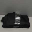 JJRING Extra Large Dacron Waterproof Light Weight Art Portfolio Tote Bag, 37'' x 49'' for 36'' x 48'' Black Carrying Storage Case For Poster, Sketching, and Drawing