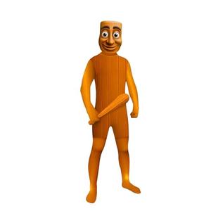 Pygzyx Kids Brainrot Bodysuit Game Funny Jumpsuit Cosplay Dress Up for 5-12 Years Boys. 120 Size