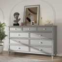 Banqin 10 Pack Drawer Knobs White Cabinet Knobs White Kitchen Cabinet Knobs Large Round Ball Kitchen Cabinet Hardware Single Hole