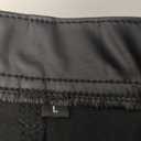 hibshaby Faux Leather Shorts for Women Sexy High Waist Black Pu Leather Shorts (Large)