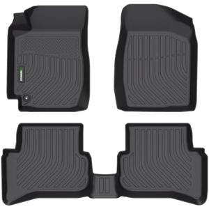 ANBINGOCustom Toyota Corolla Sedan Floor Mats 1998-2002,for Toyota Corolla Car Weather Mat All Weather Mats for 1999 Corolla TPE Car Matt Rugs for Corolla Rubber Trunk Carpet for 2000 Corolla