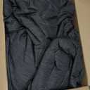 Bedsure Black Comforter Set Queen - Soft Bedding for All Seasons, Breathable Cationic Dyed Bed Set, 3 Pieces, 1 Queen Size Comforter (90"x90") and 2 Pillow Shams (20"x26"+2")