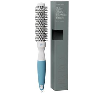 Small Round Brush for Precise Styling and Manageable Blowouts (0.75 inch) - Salon-Quality Tool for Wet or Dry Hair (Not Electrical)
