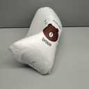 Knee Pillow for Side Sleepers - Sciatica Pain Relief - Back Pain, Leg Pain, Pregnancy, Hip and Joint Pain Memory Foam Leg Pillow + Free Sleep Mask and Ear Plugs - White