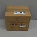 Amazon Basics Electric Stainless Steel Kettle for Tea and Coffee, BPA-Free, Fast Boiling, Auto Shut-Off, 1 Liter, 1500W, Black and Silver