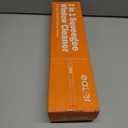 Eazer Squeegee Window Cleaner Tool, 2 in 1 Rotatable Window Cleaning Squeegee Kit with Extension Pole, 62'' Window Washing Kit, Bendable Head for Car Glass - 2 Scraper