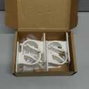 4PCS No Drill Curtain Brackets, Self-Adhesive Rod Holders, Universal Plastic Nail Free Adjustable, Curtain Hooks for Rods Less Than 1.57 Inch Diameter (White)