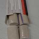 High-Performance Elastic Bandage Wrap - 6 Pack (2x2in, 2x3in, 2x4in) - Self-Closing Strong Compression Bandage Wrap for Feet, Ankles, Wrists, and Knees