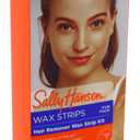 Sally Hansen Hair Remover Wax Strip Kit For Face (Pack of 2)