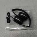 GPX IAH57B Wired Headphones Padded 3-d Accs Swivel Earcups/adjustable Headband Black