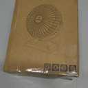 JZCreater Mini Desk Fan3 Speed Ultra-Quiet OperationPortable USB Cooling Fan for Office Desk, Bedroom Use, Personal Fan with Adjustable Tilt for Summer Indoor/Outdoor,USB-Powered, Black