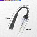 Spark Plug Tester,Car Accessories Spark Tester,Car Exterior Accessories Ignition Coil Tester Tool,Plug-in Sparks Testers Small Engine,Fit for Cars,Lawnmower,Internal External Engine (1pcs)