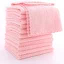Spotted Play Baby Washcloths - Extra Absorbent and Soft Wash Clothes for Newborns, Infants and Toddlers - Suitable for Baby Skin and New Born - Microfiber Coral Fleece