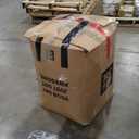 Big Joe Fuf Large Foam Filled Bean Bag Chair with Removable Cover, Gray Plush, Soft Polyester, 4 feet Big