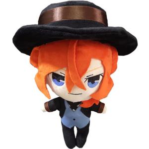 BSD Plush Doll Anime Plush Animal Soft Cartoon Figure Toys Cushions Pillows Gifts 7.8 Inches