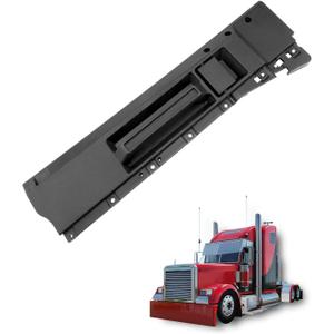Driver Door Handle, Compatible With 1988-2012 Freightliner Classic XL, Classic, FLD112, FLD120, FLD120SD, FLD132, Black Interior Front Left Side, Replace# 761-5209, 7615209 Inside Door Repair Handle