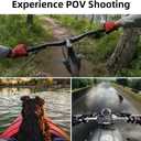 Adjustable Mobile Phone Chest Strap Harness Mount for POV/VLOG,Comfortable Design Cell Phone Clip Compatible with iPhone,Samsung,GoPro Hero 13/12/11,DJI Osmo Action 6/5 Pro/4/3