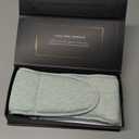 MUSICOZY Bluetooth 5.4 Sleep Headphones Eye Mask with Seaweed Fiber Cotton, Ultra Soft Fully Wrapped Sleep Mask with Headphones for Side Sleepers, 14 Hours Playtime, Gifts for Men Women (Light Green)