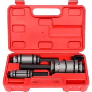 3Pcs Tail Pipe Expander Spreader Tool Set 1/18'' to 3-1/2'' Tail Pipe Tailpipe Expander Exhaust Muffler Spreader Tool Kit for Most Vehicles and Trucks