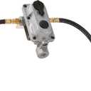 Flame King (KT12ACR-2) 2-Stage Auto Changeover LP Propane Gas Regulator With Two 12 Inch Pigtails For RVs, Vans, Trailers