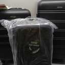 Rockland Melbourne Hardside Expandable Luggage with Spinner Wheels, Black, 3-Piece Set (20/24/28)