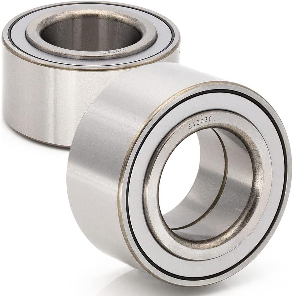 2 Pack of 510030 Front Wheel Bearing Hub Left/Right Side for Acura Integra 1994-01, Civic 2004-05, Civic 2001-2003, Civic EX SI w/ABS 1992-00, Del Sol w/ABS 1994-97