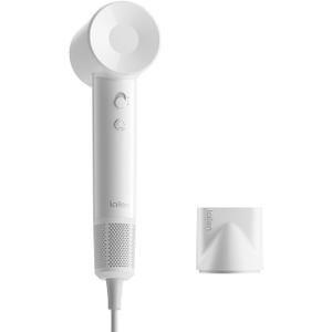 Laifen SE Lite Hair Dryer, Negative Ionic Blow Dryer with 100,000 RPM Brushless Motor for Fast Drying, High-Speed Low Noise Thermo-Control Hairdryer with Lightweight Design for Home/Portable Travel (White)