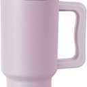 Simple Modern 30 oz Trek Tumbler with Handle and Straw Lid | Cup Holder Friendly Insulated Stainless Steel Travel Mug | Lavender Mist