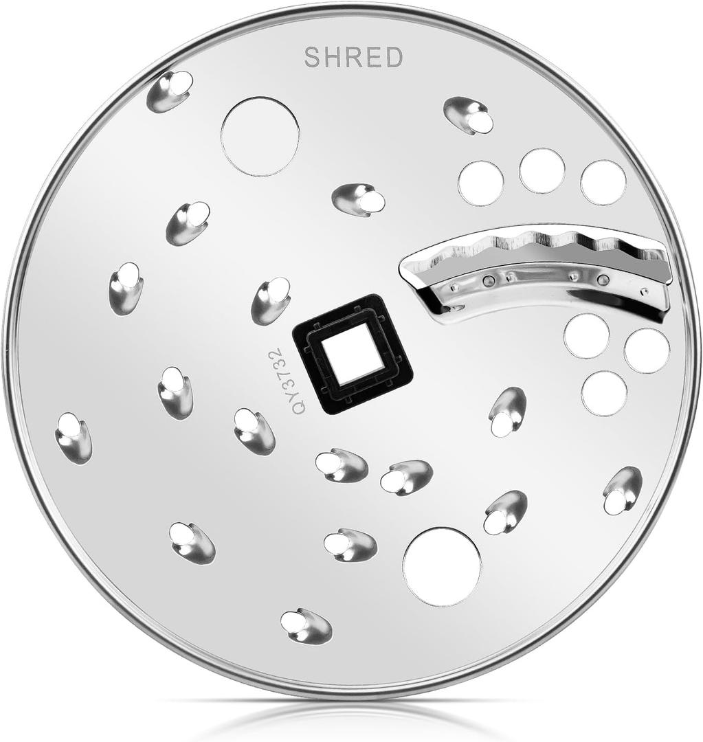 Food Processor Slice Shred Disc Blade Replacement for Hamilton Beach 70730, 70740, 70670, 70760 - Stainless Steel Disc for Slicing and Shredding Food Processor Slice Shred Disc Blade Replacement for Hamilton Beach 70730, 70740, 70670, 70760 - Stainless Steel Disc for Slicing and Shredding