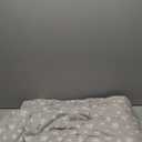 Baby Blanket for Boys and Girls, Soft Cozy Toddler Comforter Quilted with Grey Star Print, Ultra Soft and Comfortable Down Alternative Crib Comforter, 39x47 Inches