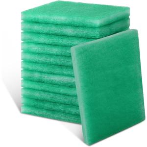 Dreyoo 12 Pack 2.5cm Thickened Dryer Filter Replacement, Compatible with Bettervent Indoor Dryer Vent, Double Sided Use Per Filter for Dryer Vent Kit, Polyester Dryer Vent Filters for Electric Dryers